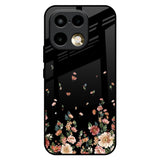 Floating Floral Print Realme 16 Pro Plus 5G Glass Back Cover Online
