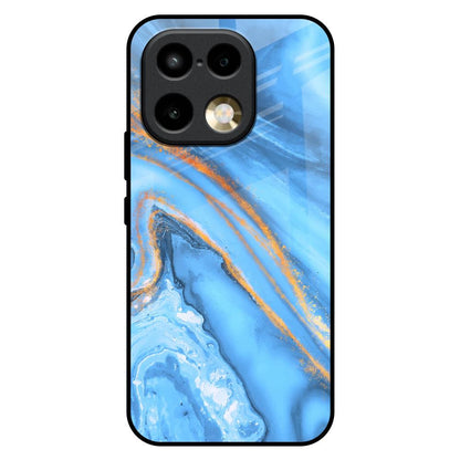 Vibrant Blue Marble Realme 16 Pro Plus 5G Glass Back Cover Online