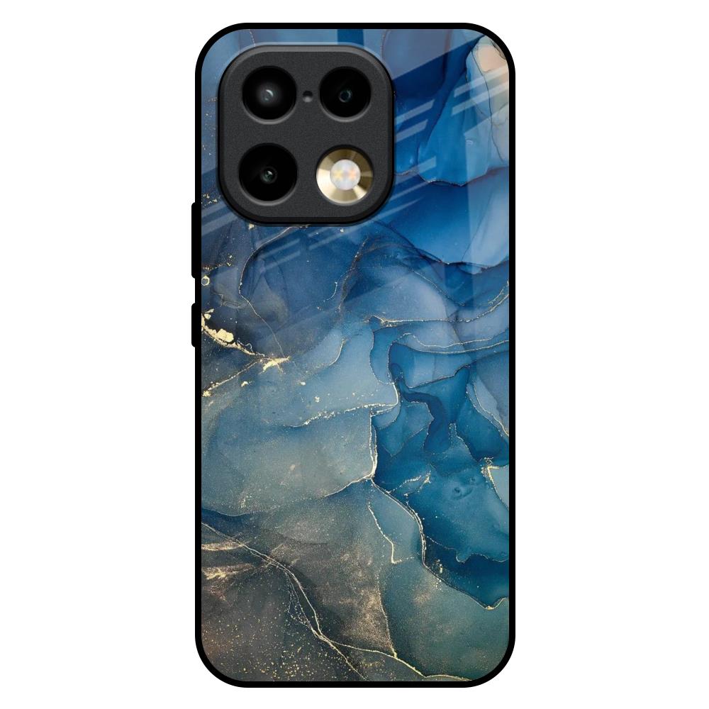 Blue Cool Marble Realme 16 Pro Plus 5G Glass Back Cover Online