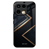 Sleek Golden & Navy Realme 16 Pro Plus 5G Glass Back Cover Online