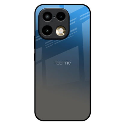 Blue Grey Ombre Realme 16 Pro Plus 5G Glass Back Cover Online
