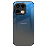 Blue Grey Ombre Realme 16 Pro Plus 5G Glass Back Cover Online