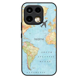 Fly Around The World Realme 16 Pro Plus 5G Glass Back Cover Online