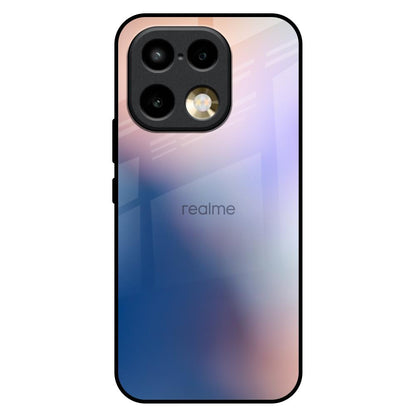 Blue Mauve Gradient Realme 16 Pro Plus 5G Glass Back Cover Online