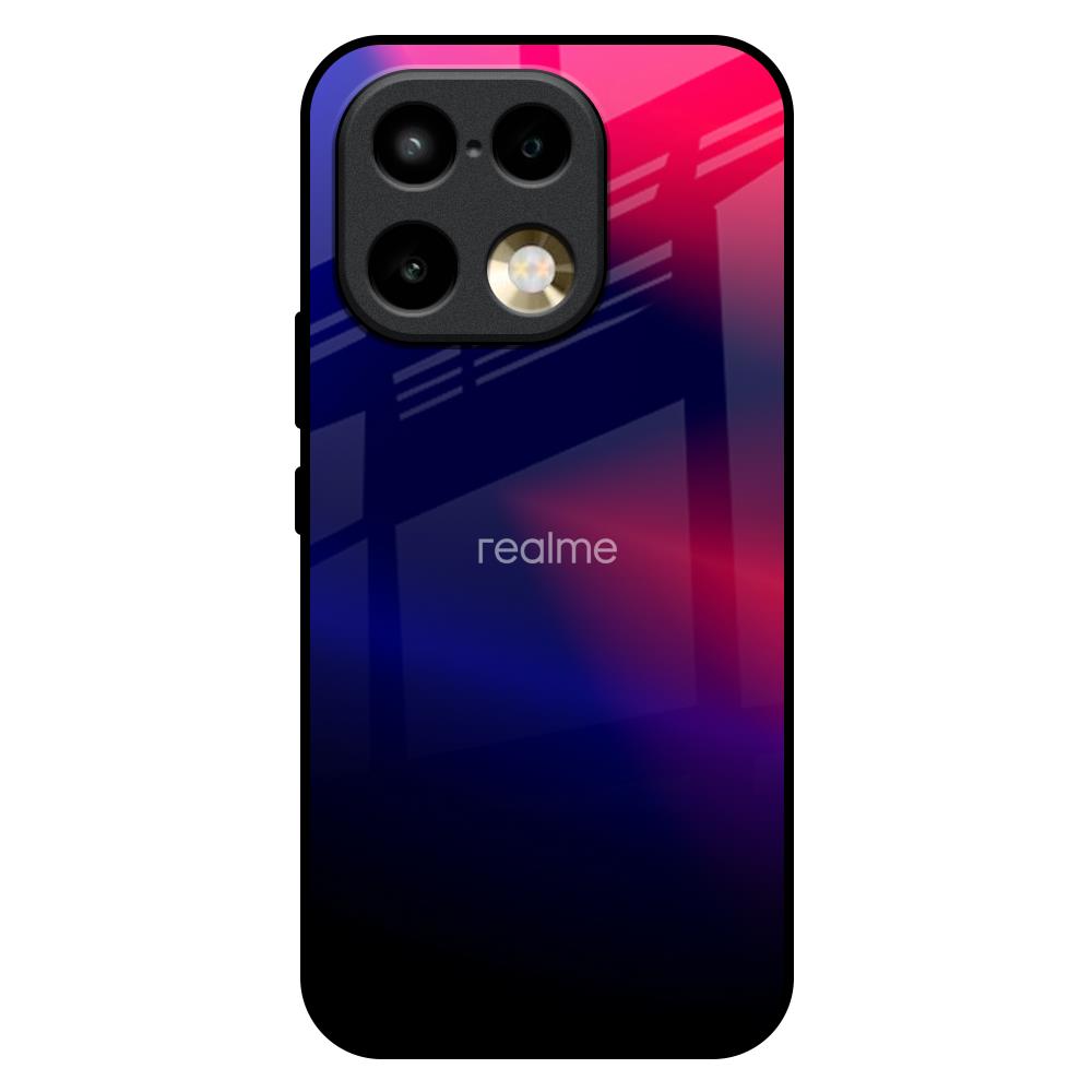 Blue Ombre Realme 16 Pro Plus 5G Glass Back Cover Online