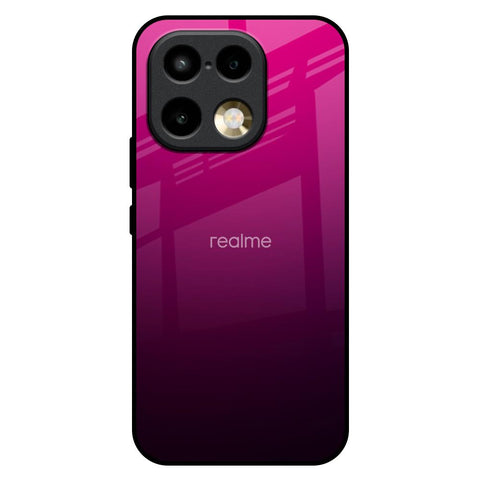 Purple Ombre Pattern Realme 16 Pro Plus 5G Glass Back Cover Online