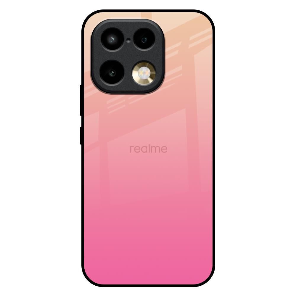 Pastel Pink Gradient Realme 16 Pro Plus 5G Glass Back Cover Online