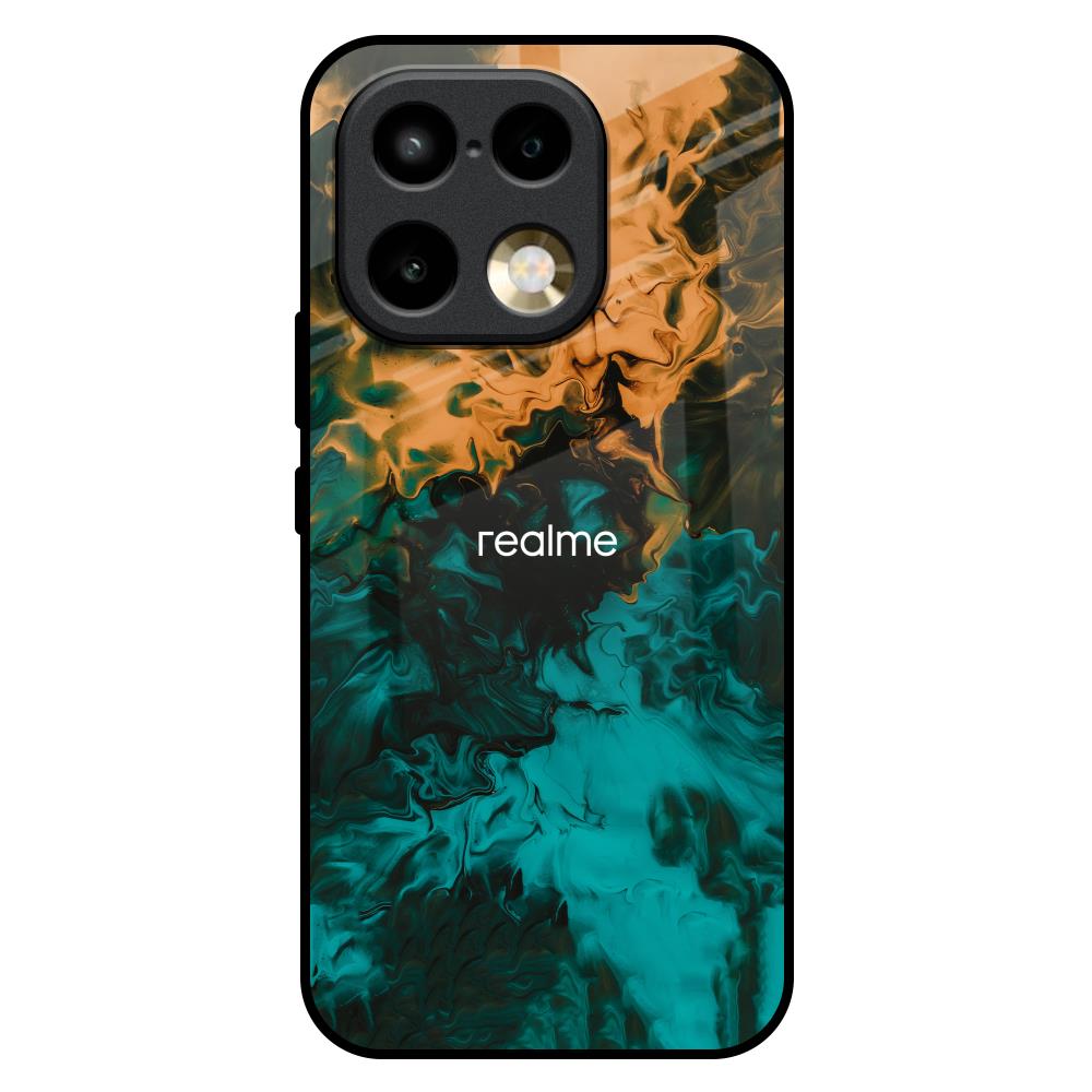 Watercolor Wave Realme 16 Pro Plus 5G Glass Back Cover Online
