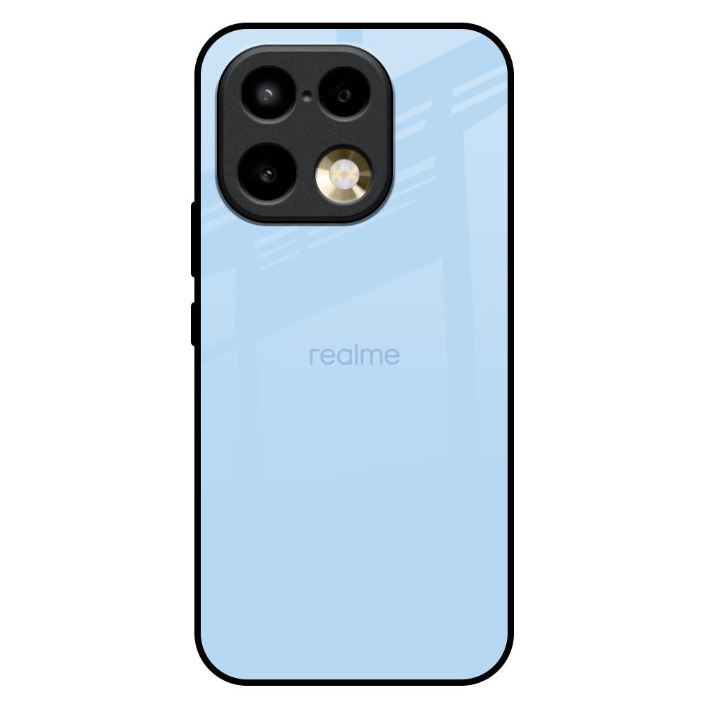 Pastel Sky Blue Realme 16 Pro Plus 5G Glass Back Cover Online