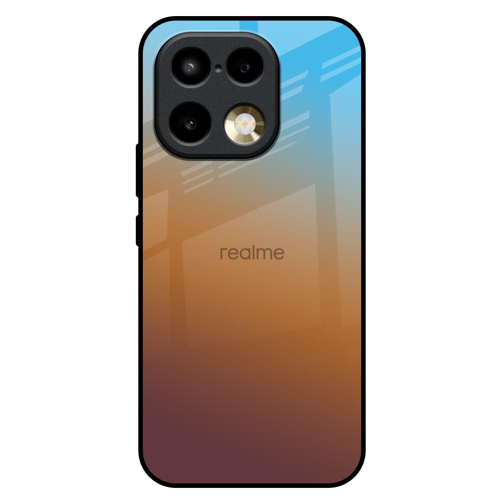 Rich Brown Realme 16 Pro Plus 5G Glass Back Cover Online