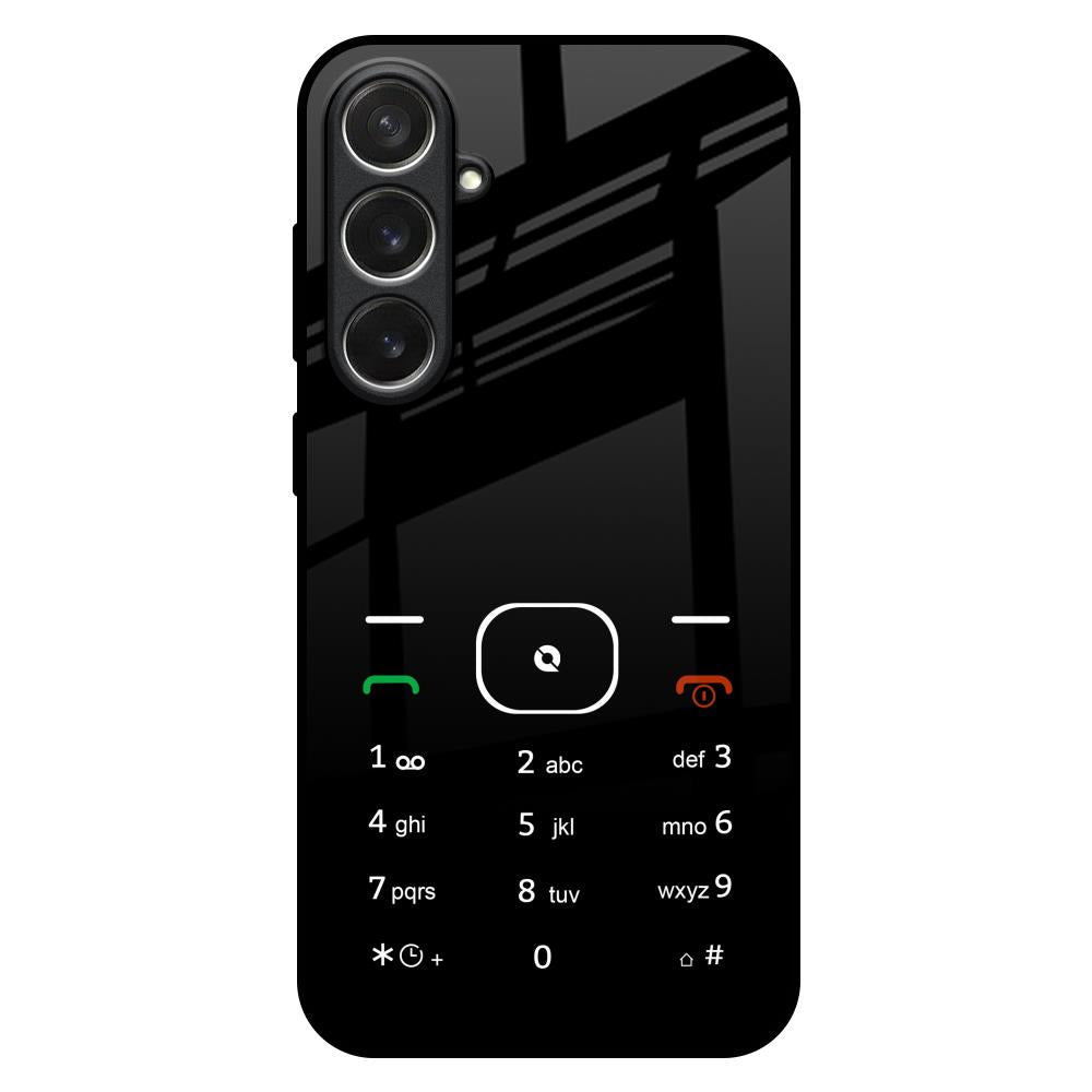 Classic Keypad Pattern Samsung Galaxy S26 5G Glass Back Cover Online