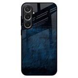 Dark Blue Grunge Samsung Galaxy S26 5G Glass Back Cover Online
