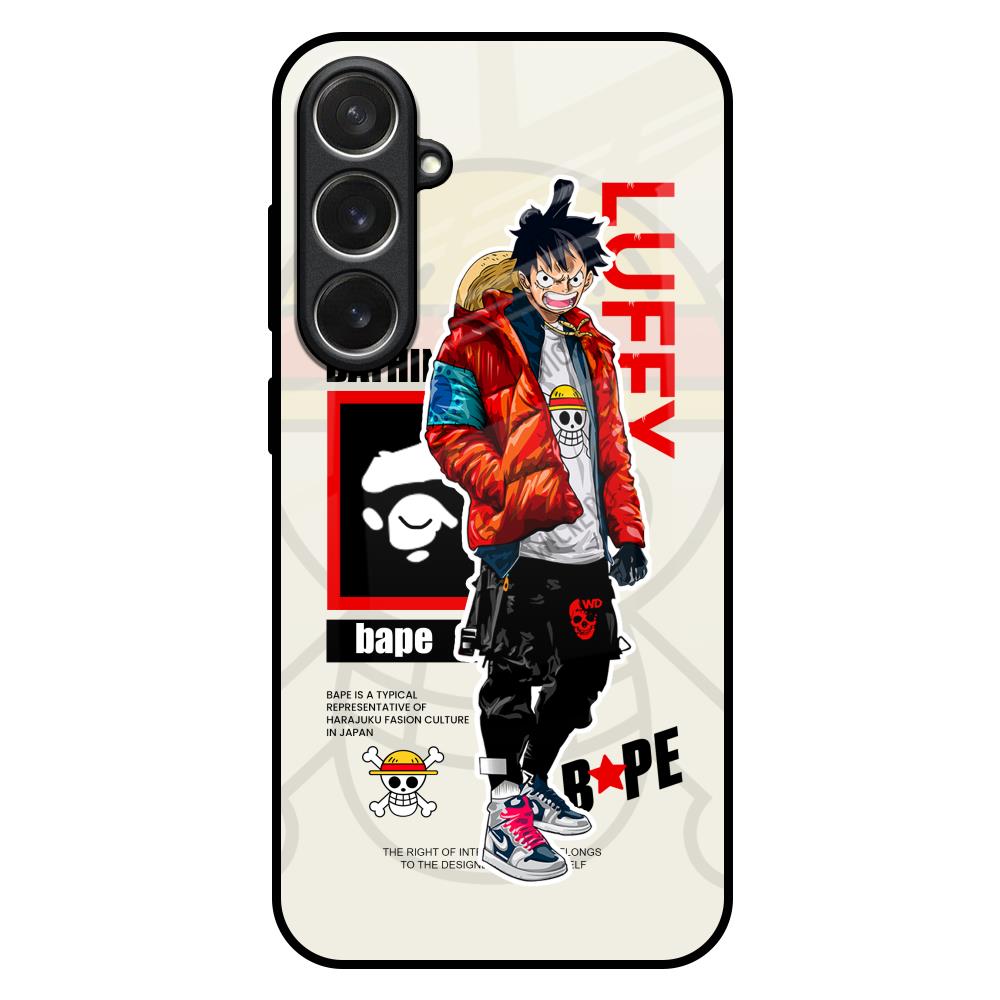 Bape Luffy Samsung Galaxy S26 5G Glass Back Cover Online