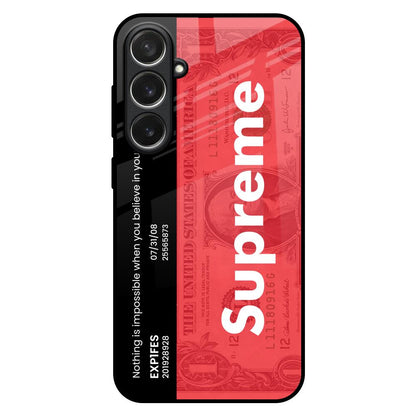 Supreme Ticket Samsung Galaxy S26 5G Glass Back Cover Online