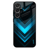 Vertical Blue Arrow Samsung Galaxy S26 5G Glass Back Cover Online