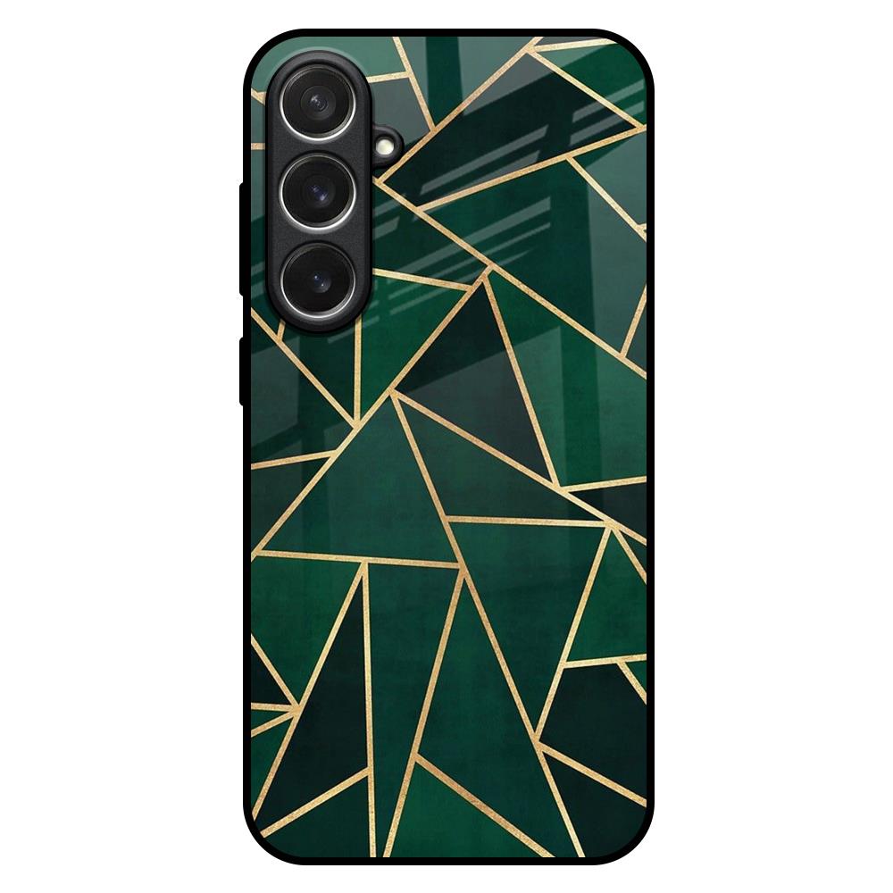 Abstract Green Samsung Galaxy S26 5G Glass Back Cover Online