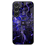Techno Color Pattern Samsung Galaxy S26 5G Glass Back Cover Online