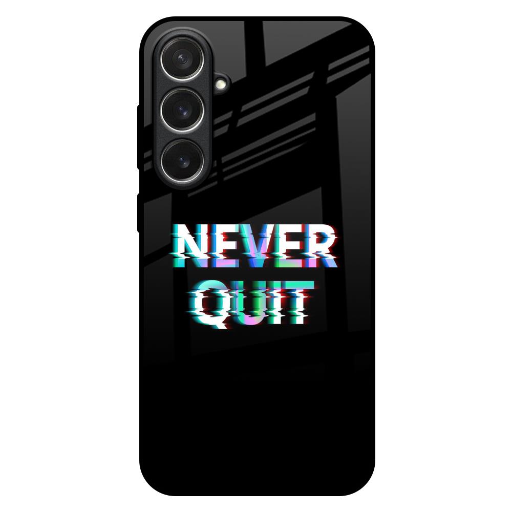 Never Quit Samsung Galaxy S26 5G Glass Back Cover Online