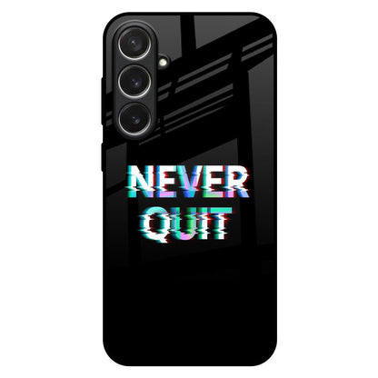Never Quit Samsung Galaxy S26 5G Glass Back Cover Online