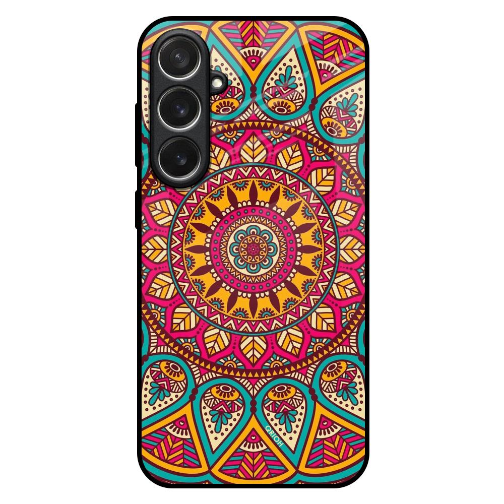 Elegant Mandala Samsung Galaxy S26 5G Glass Back Cover Online