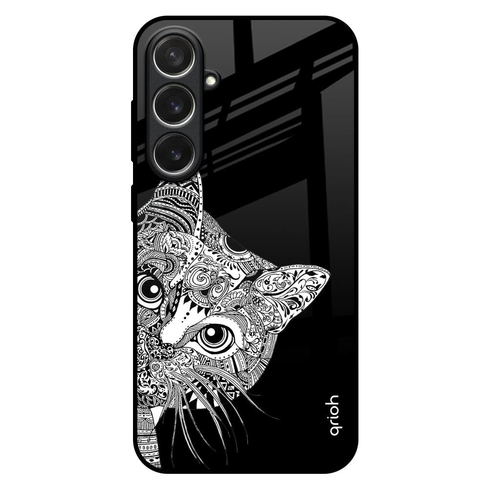 Kitten Mandala Samsung Galaxy S26 5G Glass Back Cover Online