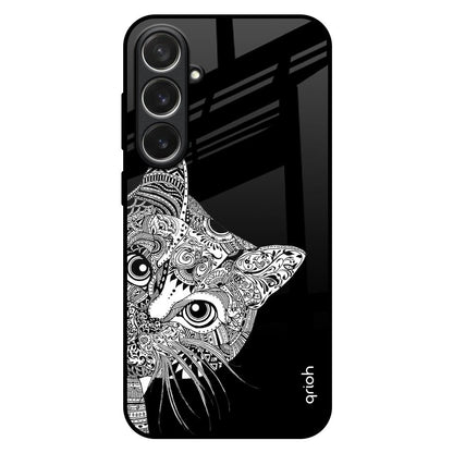 Kitten Mandala Samsung Galaxy S26 5G Glass Back Cover Online