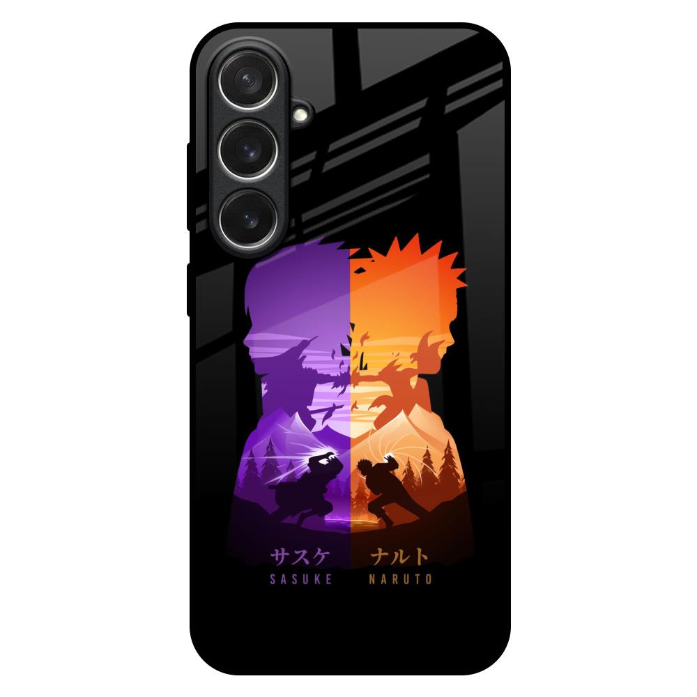 Minimalist Anime Samsung Galaxy S26 5G Glass Back Cover Online