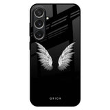 White Angel Wings Samsung Galaxy S26 5G Glass Back Cover Online