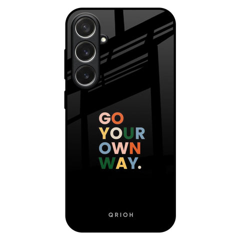 Go Your Own Way Samsung Galaxy S26 5G Glass Back Cover Online