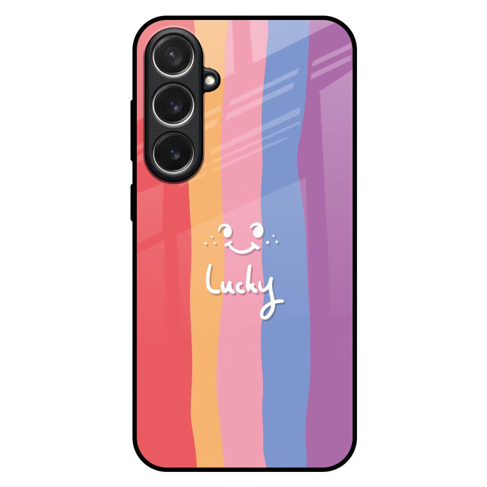 Lucky Abstract Samsung Galaxy S26 5G Glass Back Cover Online
