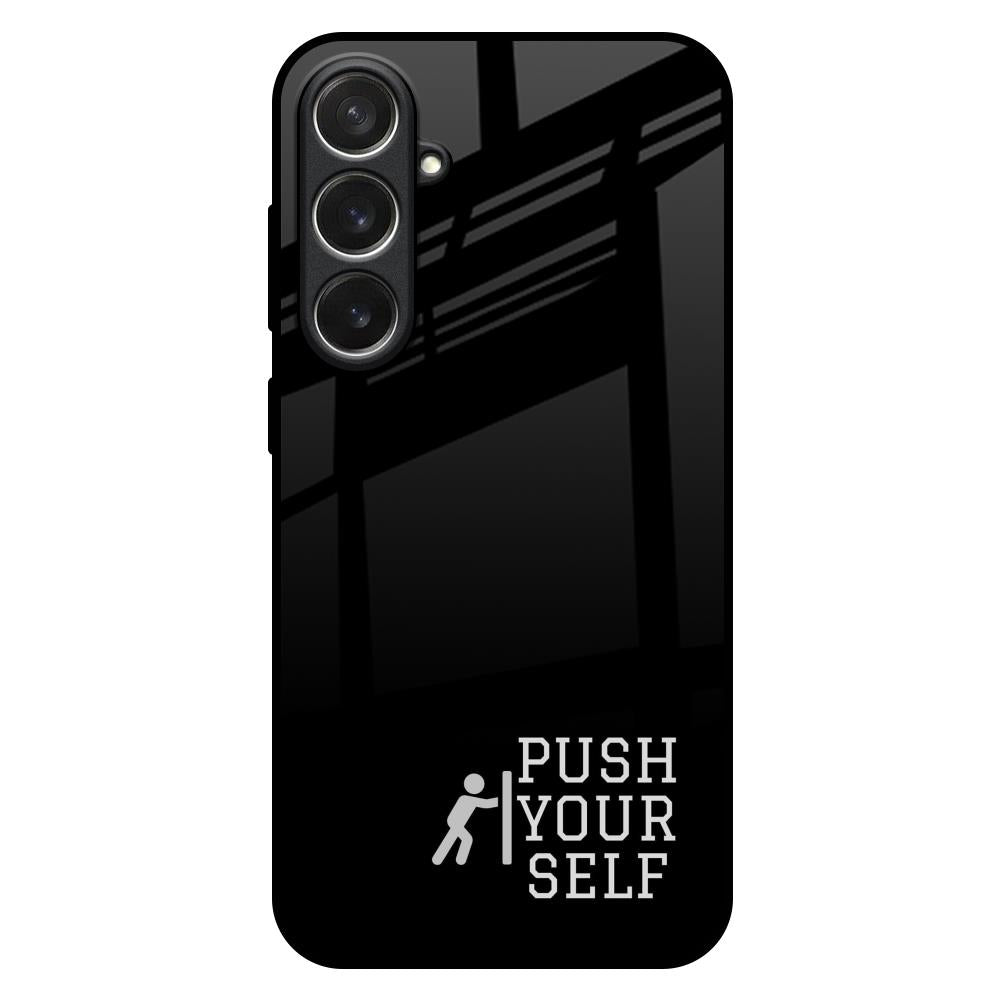 Push Your Self Samsung Galaxy S26 5G Glass Back Cover Online