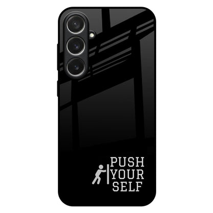 Push Your Self Samsung Galaxy S26 5G Glass Back Cover Online
