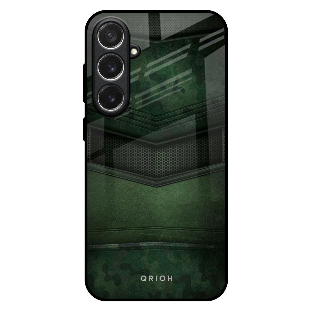 Green Leather Samsung Galaxy S26 5G Glass Back Cover Online