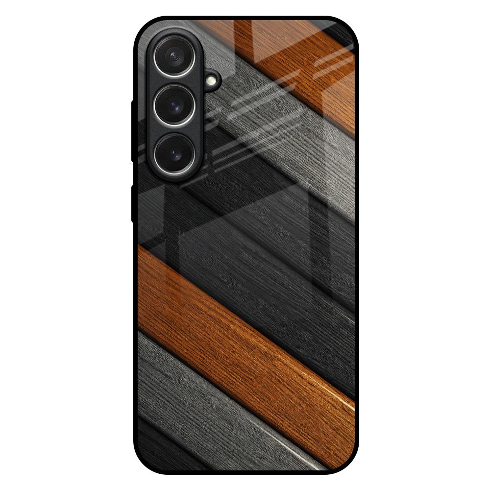 Tri Color Wood Samsung Galaxy S26 5G Glass Back Cover Online