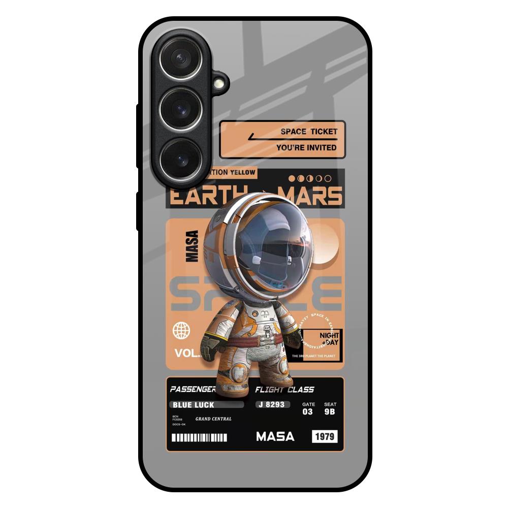 Space Ticket Samsung Galaxy S26 5G Glass Back Cover Online