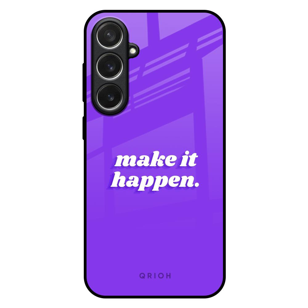 Make it Happen Samsung Galaxy S26 5G Glass Back Cover Online