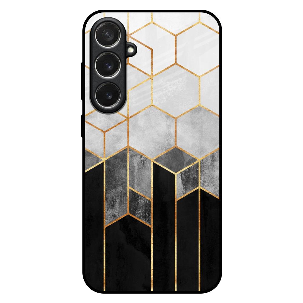 Tricolor Pattern Samsung Galaxy S26 5G Glass Back Cover Online