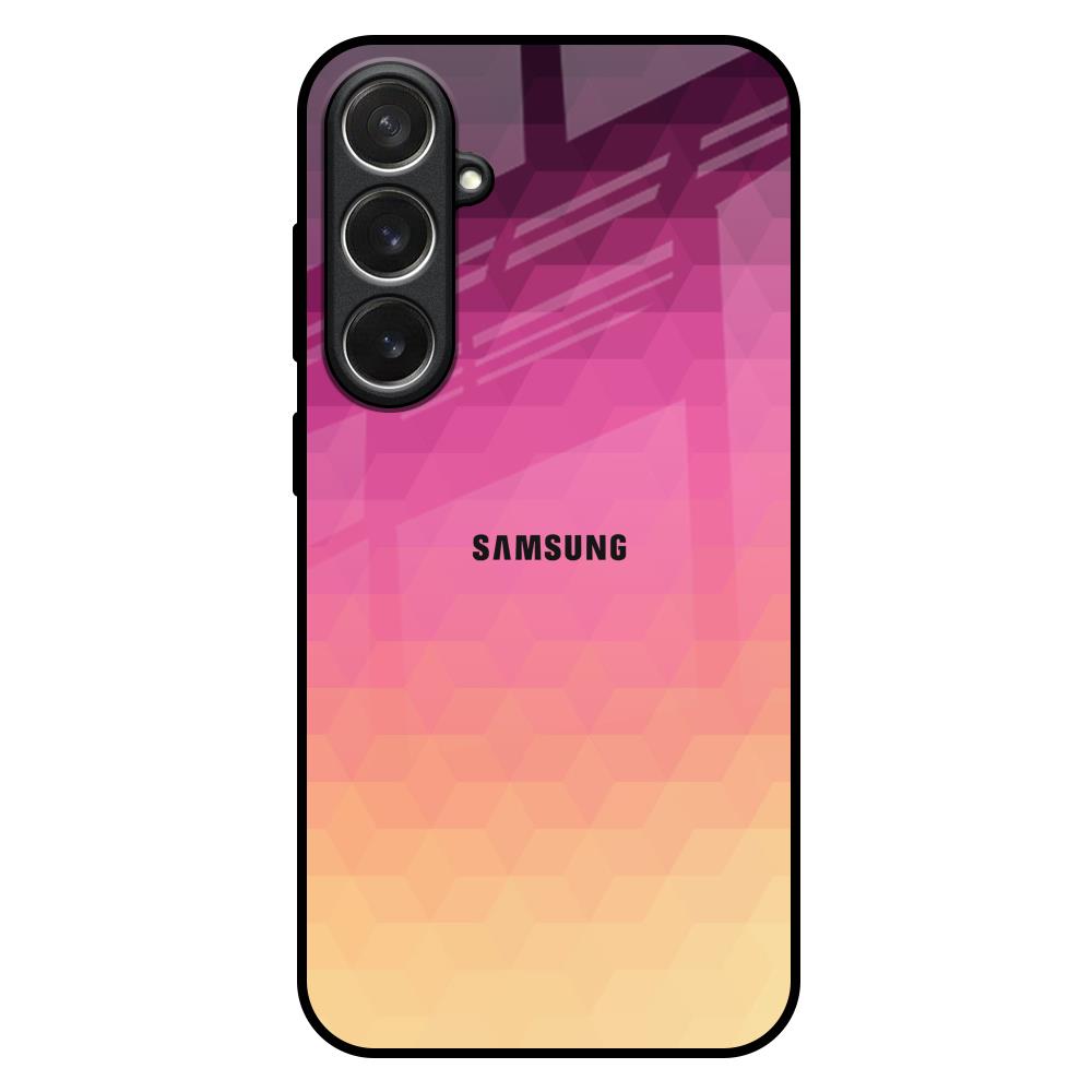 Geometric Pink Diamond Samsung Galaxy S26 5G Glass Back Cover Online