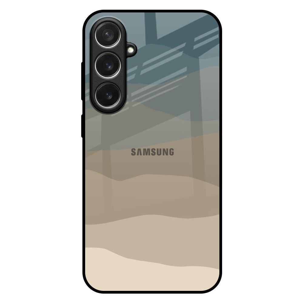 Abstract Mountain Pattern Samsung Galaxy S26 5G Glass Back Cover Online