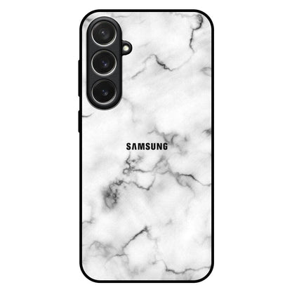 Satin White Marble Samsung Galaxy S26 5G Glass Back Cover Online