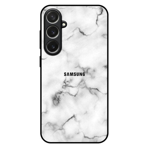 Satin White Marble Samsung Galaxy S26 5G Glass Back Cover Online