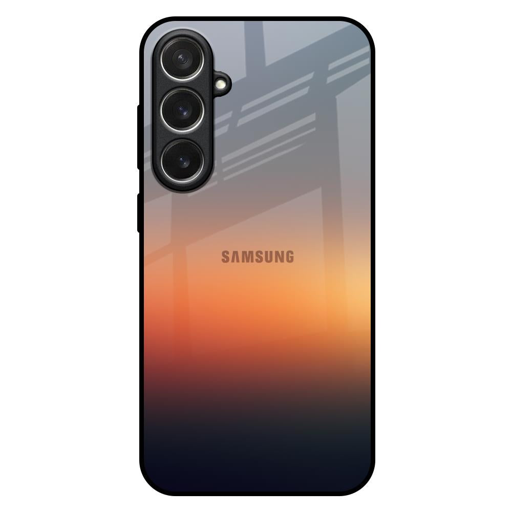 Aesthetic Orange Samsung Galaxy S26 5G Glass Back Cover Online
