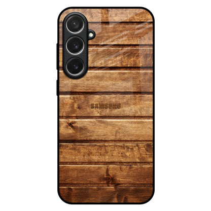 Wooden Planks Samsung Galaxy S26 5G Glass Back Cover Online