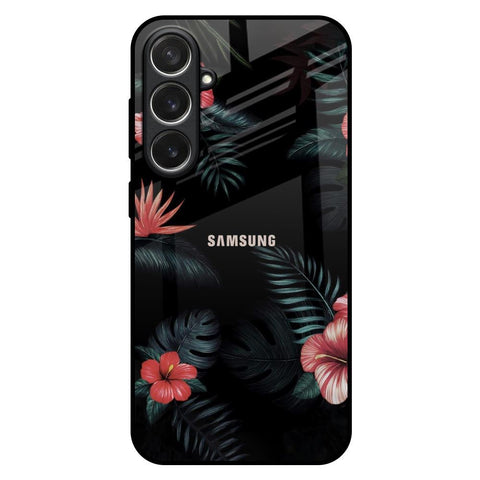 Tropical Art Flower Samsung Galaxy S26 5G Glass Back Cover Online