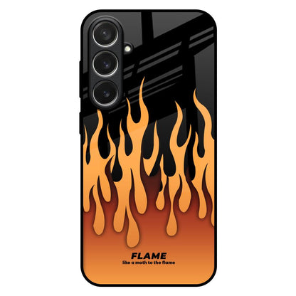 Fire Flame Samsung Galaxy S26 Plus 5G Glass Back Cover Online