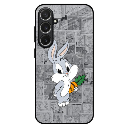 Cute Baby Bunny Samsung Galaxy S26 Plus 5G Glass Back Cover Online