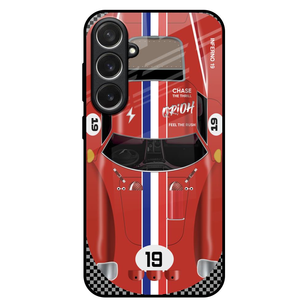 Racing Vintage Samsung Galaxy S26 Plus 5G Glass Back Cover Online