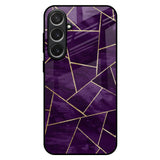 Geometric Purple Samsung Galaxy S26 Plus 5G Glass Back Cover Online