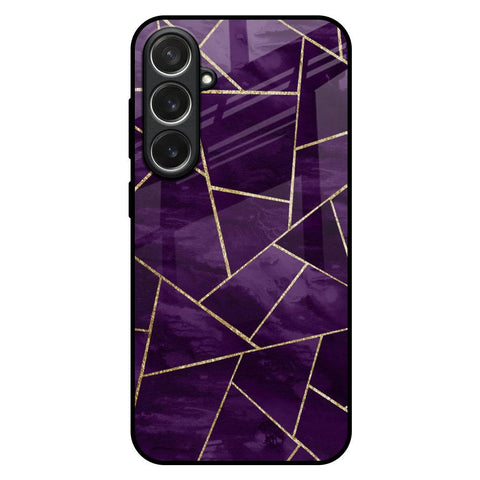 Geometric Purple Samsung Galaxy S26 Plus 5G Glass Back Cover Online