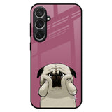 Funny Pug Face Samsung Galaxy S26 Plus 5G Glass Back Cover Online